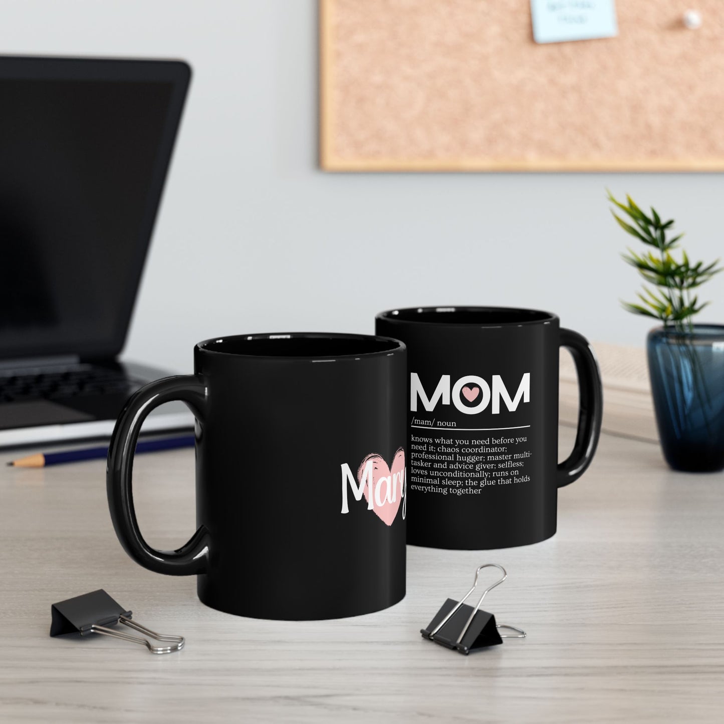 Personalized Definition of Mom Mug