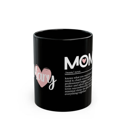 Personalized Definition of Mom Mug