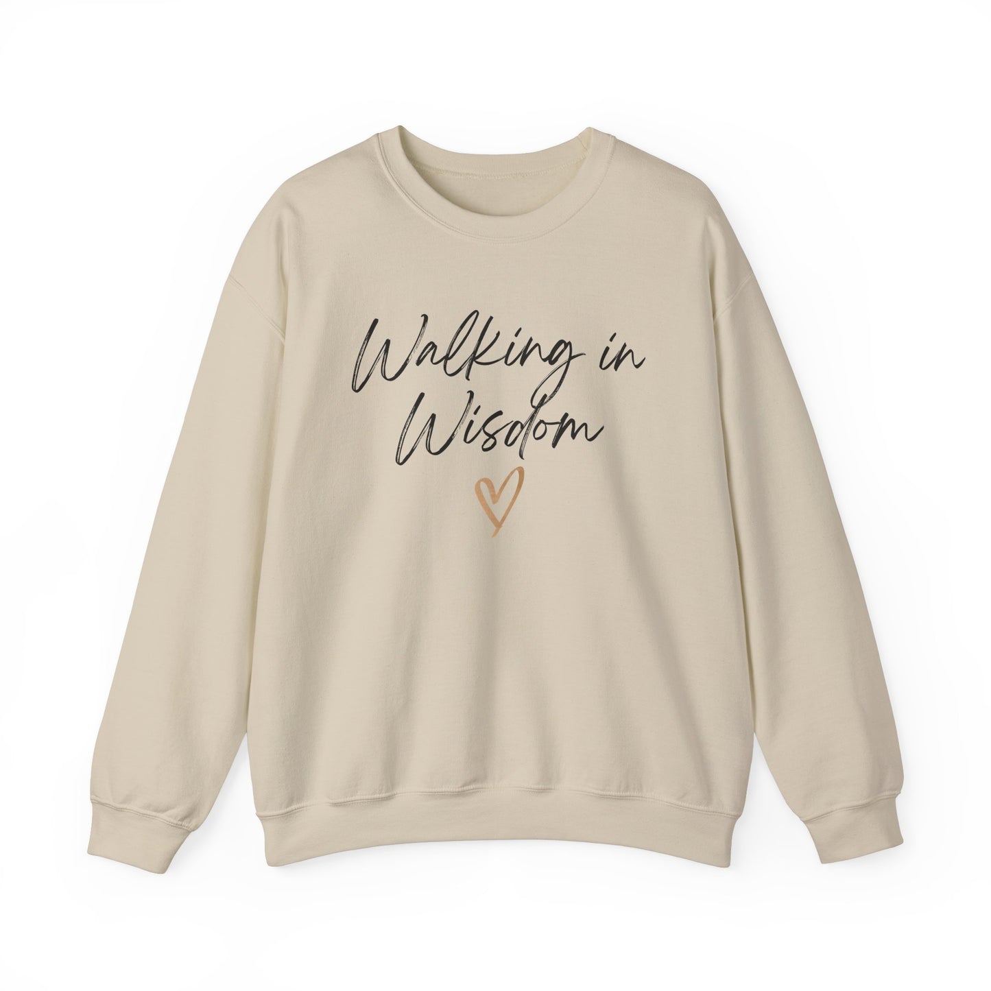 Walking in Wisdom Crewneck Sweatshirt
