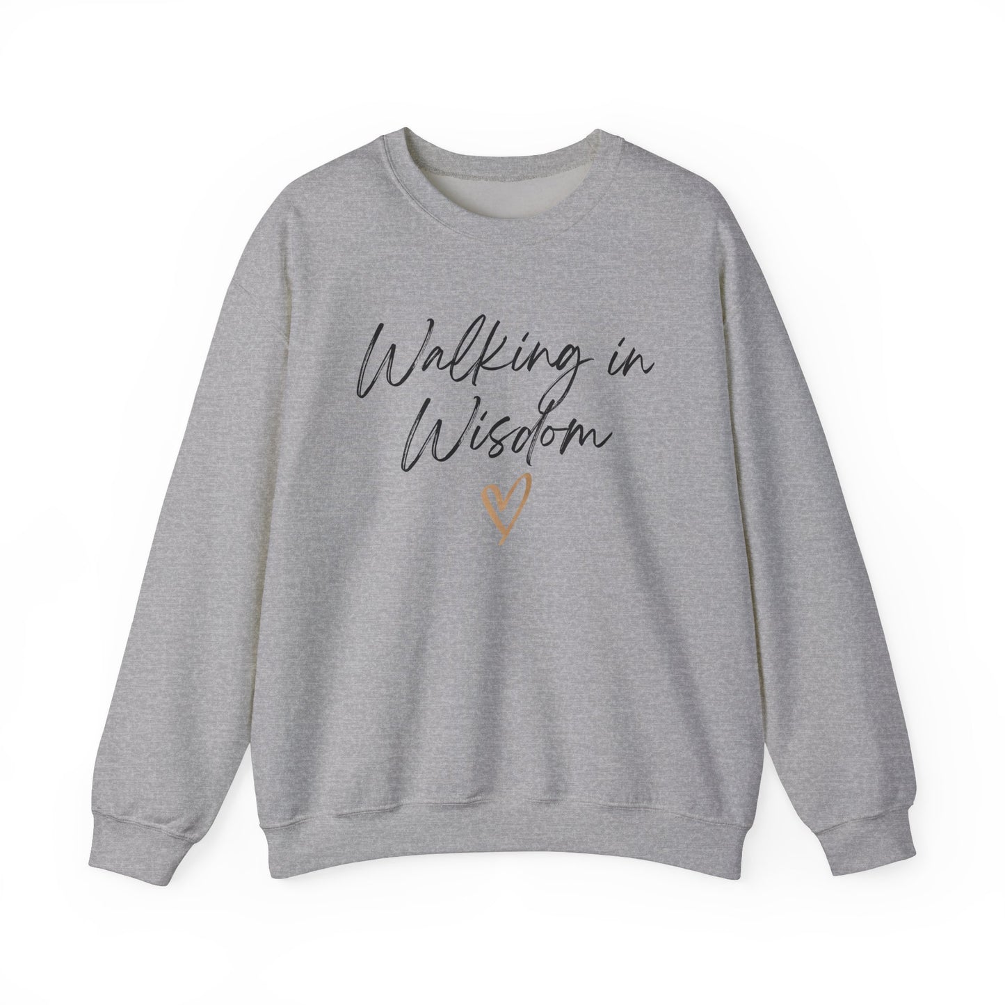 Walking in Wisdom Crewneck Sweatshirt