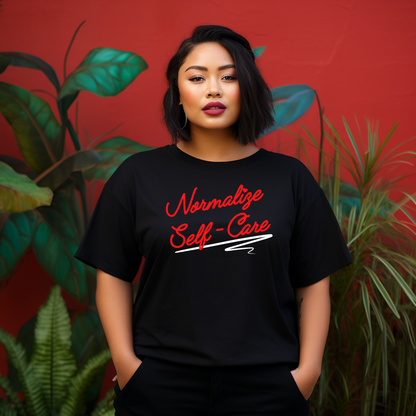 Normalize Self-Care Ladies T-Shirt