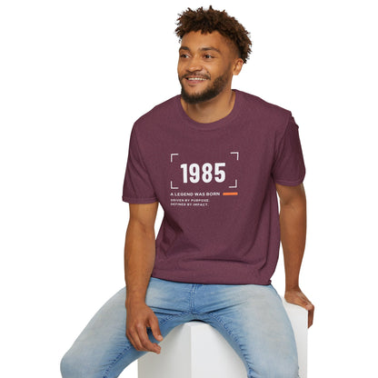 Legends Are Born in 1985 Cotton Tee